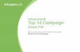 Infusionsoft Top 14 Campaigncdn.infusionsoft.com/site/infusionsoft.com/... · Social Media Conversion ... whitepaper, or ebook). The campaign automates the delivery of the offering