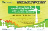 Green Jobs & Community Resiliencecultivate.ie/convergence/16/C16-Dublin-Programme.pdfHome Composting | Thursday 23 June | 10.00 - 13.00 | €10 / €Free | Dublin | Compost at home
