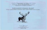 Population status of the Fortymile caribou herd and identification … · 2016-09-19 · Mean annual survival rate' of adult male radio-collared caribou was 86% (3 of 13 males died