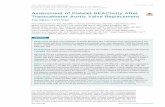 Assessment of Platelet REACtivity After Transcatheter Aortic Valve Replacement · 2018-12-28 · Assessment of Platelet REACtivity After Transcatheter Aortic Valve Replacement The