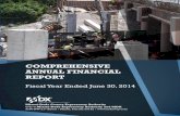 COMPREHENSIVE ANNUAL FINANCIAL REPORTmdxway.com/pdf/annual_reports/2014_CAFR-FINAL.pdf · miami-dade county expressway authority d/b/a miami-dade expressway authority and mdx comprehensive
