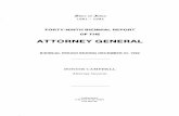ATTORNEY GENERAL - Iowa~tat~ of ~ofua 1991-1992 FORTY-NINTH BIENNIAL REPORT OF THE ATTORNEY GENERAL BIENNIAL PERIOD ENDING DECEMBER 31,1992 BONNIE CAMPBELL Attorney General Published