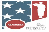 VETERANS - Hudson County Community College · 2016-12-07 · VETERANS APPLICATION PROCESS Hudson County Community College is honored to be able to provide educational opportunities