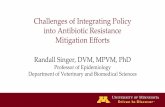Challenges of Integrating Policy into Antibiotic Resistance ... Resistance Dr...United States 95.2% 86.8% 95.8% 96.0% 97.5% 92.6% International 4.8% 13.2% 4.2% 4.1% 2.5% 7.4% Experience