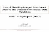 Use of Shielding Integral Benchmark Archive and Database ... · Transport group, several fusion technology projects (JET, ITER, DEMO, MAST-U, STEP) and the experience with SINBAD