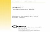 SUNREL (TM) Technical Reference ManualSUNREL Technical Reference Manual March 2002 • NREL/BK-550-30193 Prepared by Michael Deru, Ron Judkoff, and Paul Torcellini National Renewable