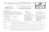 November 20, 2016 St. Joseph Roman Catholic Churchstjosephchurch-no.org/wp-content/uploads/2013/07/460100-1120201… · (Vincentians) since 1858. The Rebuild Center 1803 Gravier St.,
