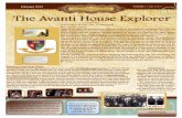 February 2013 Avanti House School The Avanti House Explorer · 2013-04-29 · February 2013 VOLUME # 3 Half Term 3 The Avanti House Explorer At Avanti House, we want pupils' experiences