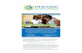 The day has arrived! The PHI/CDC Global Health Fellows · 2018-01-22 · The PHI/CDC Global Health Fellowship Program 2018- ... Resume/CV - We recommend submitting a Resume/CV no