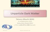 Unparticle Dark Matter - research.kek.jp research projectsresearch.kek.jp/group/riron/workshop/KEKPH0712/Dec14/14... · 2007-12-21 · Unparticle Dark Matter Tatsuru Kikuchi (KEK)