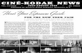Cine-Kodak News; vol. 15, no. 3; July - Aug. 1939mcnygenealogy.com/book/kodak/cine-kodak-v15-n03.pdf · activities back in the halcyon days of mud-pie making. And once nurtured with