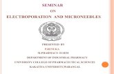 PowerPoint Presentation · Transdermal Drug Delivery A microstructured transdermal system also called microneedle consists of an array of microstructured projections coated with a