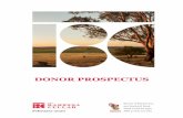 DONOR PROSPECTUS - The Barossa Cellar Prospectus 202… · an exclusive personalised dinner and masterclass for up to 12 guests in The Barossa Cellar; ... final payment is made before