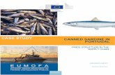 CASE STUDY CANNED SARDINE IN PORTUGAL · 2017-07-03 · sardines: Portugal. Analyses are particularly developed for canned sardine but also concern the supply take in fresh sardine.