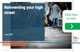 Reinventing your high street - squidex.mkmapps.com · Reinventing a high street is a process of acknowledging the rapidly evolving environment, and withstanding significant competition