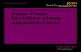 Your f irst fertility clinic appointment...Act), requires doctors in the fertility clinic to assess the welfare of the potential child born as a result of fertility treatment. You