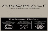 The Anomali Platform - Threat Intelligence Platform | AnomaliThreat Hunting engine ... Anomali Enterprise, Splunk App • Access premier 3rd party threat intelligence feeds • Trial