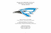 Augusta Middle School Student Handbook 2018-2019 · 2018-08-01 · 4 WELCOME Welcome to the 2018-2019 school year at Augusta Middle School. I am happy that you are here and I am looking