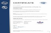 Compulink Cable Assemblies of Florida, Inc. · 2020-06-16 · Annex to certificate Registration No. 10002497 AS0016A Compulink Cable Assemblies of Florida, Inc. 1205 Gandy Blvd North