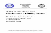 Navy Electricity and Electronics Training Series Training books/INTRODUCTIO… · Module 2, Introduction to Alternating Current and Transformers, is an introduction to alternating