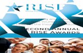 Recognizing and Advancing Best Young Professional Talent in the … · 2018-08-06 · T XECUTIVES 2 3 Second Annual Awards T XECUTIVES Second Annual Awards ABOUT RISE (RISING INSURANCE