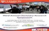 Third Annual Chemistry Research Symposium · Dr. Wiens also wrote a book entitled “Red Rover: Inside the Story of Robotic Space Exploration from Genesis to the Mars Rover Curiosity”,