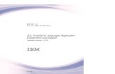 SQL Procedural Languages: Application Enablement and Supportpublic.dhe.ibm.com/ps/products/db2/info/vr101/pdf/en_US/DB2SQL... · IBM DB2 10.1 for Linux,UNIX,andWindows SQL Procedural