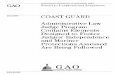 June 2009 COAST GUARD - Government Accountability Office · June 12, 2009 . Congressional Requesters . The United States Coast Guard, a component within the Department of Homeland