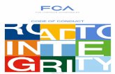 CODE OF CONDUCTOur Code of Conduct provides essential guidelines for responsible and ethical behavior. The Code reflects FCA’s The Code reflects FCA’s core values and provides
