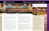 Issue 3, August 2010 School of Music€¦ · of music by Shostakovich, Tchaikovksy and Arvo Pärt. Winthrop Singers on Tour The Winthrop Singers have been invited to perform at the