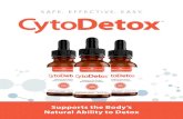 Supports the Body’s Natural Ability to Detox · CytoDetox at the recommended daily dose is designed to support your body’s natural ability to detoxify and combat oxidative stress