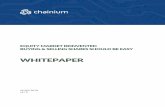 Chainium Business Whitepaper€¦ · equity market reinvented buying & selling shares should be easy whitepaper 25/02/2018 v2.10