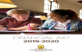 FINANCIAL AID - St. Bonaventure University€¦ · report these scholarships to the financial aid office. But, unlike some schools that reduce their grants or scholarships dollar