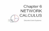 Chapter 6 Network Calculus.ppt · T1 T2T2 T2 T1 T2T1+T2 Discrete Event Systems – R. Wattenhofer 6/19. Pay Bursts Only Once D1 D2 α ...