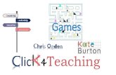 Games · 2020-04-24 · Making track games from stories •Choose a story with a simple journey sequence: •Stick Man, The Gruffalo, Chicken Licken, Handa’sSurprise, Suddenly (Preston