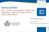 SC1 Health, Demographic change and Wellbeing - Opportunità ... · Health, demographic change and wellbeing Food security, sustainable agriculture, marine and maritime research &