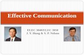 Effective Communication - Auburn Universitynelson/courses/elec3040_3050/LabLectures/… · Effective Communication. Enhancements by Stu Wentworth. Why is this topic important? Employers