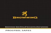 1608260 PROSTEEL SAFES A5 2016 - Krale · safe will withstand a fire. Carefully choosing where to install a fire-resistant safe in your home will also help it protect your valuables