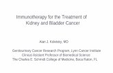Immunotherapy for the Treatment of Kidney and Bladder Cancermeccinc.com/wp-content/uploads/2018/05/Koletsky... · Provocative data with enzalutamide-resistant cancers responding to