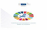 EUROPEAN SUSTAINABILITY AWARD · Regulation (EC, Euratom) No 1605/2002, Official Journal of the European Union L 298, 26.10.2012, p. 1. European Sustainability Award 2019 - Rules