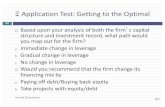 Application Test: Getting to the Optimalpeople.stern.nyu.edu/adamodar/podcasts/valspr20/session7slides.pdf · mismatching debt and getting greater tax benefits. Overlay tax preferences