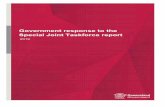 Government response to the Special Joint Taskforce report€¦ · Government response to the Special Joint Taskforce report 2019 Page 4 of 5 Rec No. Taskforce Recommendation Queensland