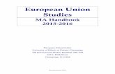 European Union Studies - publish.illinois.edupublish.illinois.edu/europemedia/files/2016/02/2015-2016... · 2016-02-10 · Revised’January’2016’ European Union Center University