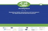 Analytics - LEAN & GREEN · Analytics Relating GHG emissions of transport to operational performance 3. 2 Table of contents 1 Introduction 2 2 Applying EN 16258 3 3 Data collection