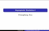 Asymptotic Statistics-I Changliang Zouweb.stat.nankai.edu.cn/chlzou/AS_1.pdf · 2015-03-16 · approximation is satisfactory if n 100. One aim of asymptotic statistics is to derive