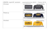 HMS spirit wear sweatshirts $30 - Tees $15 Grey · custom design promotions orders@topdrawercustoms.net (573) 303-0040 wwn.topdrawercustom.net heritage middle school 2019 right side: