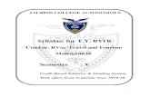 Syllabus for T.Y. BVOC Course BVoc-Travel and Tourism ... · 1 JAI HIND COLLEGE AUTONOMOUS Syllabus for T.Y. BVOC Course: BVoc-Travel and Tourism Management Semester : V Credit Based