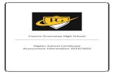Francis Greenway High School Higher School Certificate … · 2019-11-12 · HIGHER SCHOOL CERTIFICATE ASSESSMENT BOOKLET This booklet is issued to students of Francis Greenway High
