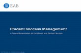 Student Success Management · 31/07/2018  · ©2017 EAB Global, Inc. •All Rights Reserved. •eab.com 6 recession 5.5 6.0 6.5 7.0 7.5 2006 2007 2008 2009 2010 2011 2012 2013 2014