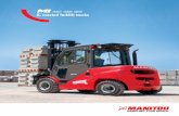 IC masted forklift trucks 4-5 T.pdf · 2016-10-11 · First Manitou forklift-truck created based on an idea from Marcel Braud. 1958 Group’s global expansion began. Sales & marketing
